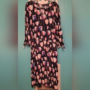 Talbots Floral Print Dress